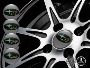 Subaru Gewölbte Sticker Fortschrittlich Radiant Pulse Grid